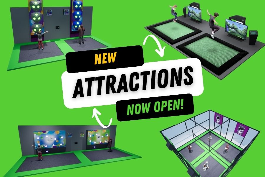 Now Open – 4 New Attractions!
