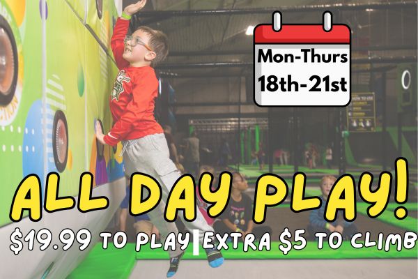 All Day Play Mon-Thurs