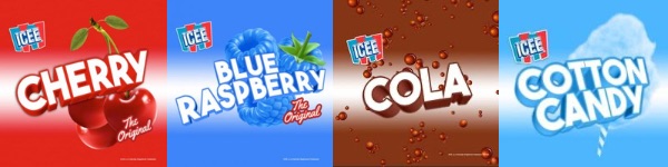 ICEE Flavors - 600x150
