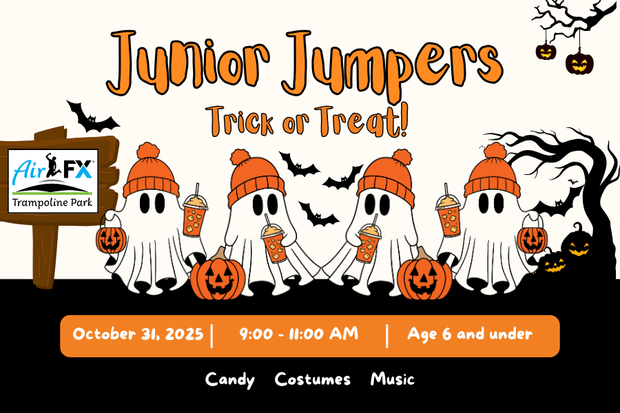 Junior Jumper Trick or Treat 2025 - Web Page - 900x600 Junior Jumpers Trick or Treat