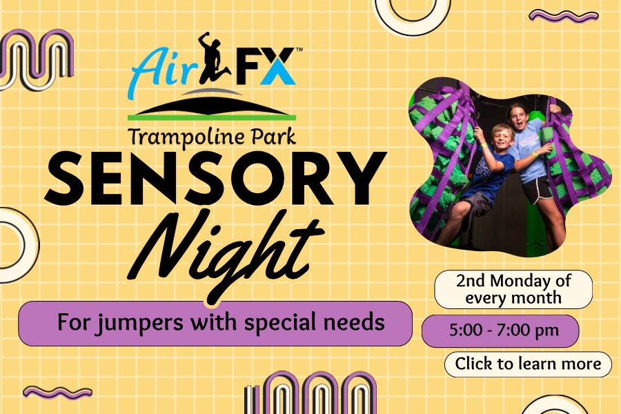 Sensory Night Home Banner 900x600 Sensory Night - for jumpers with special needs - click to learn more