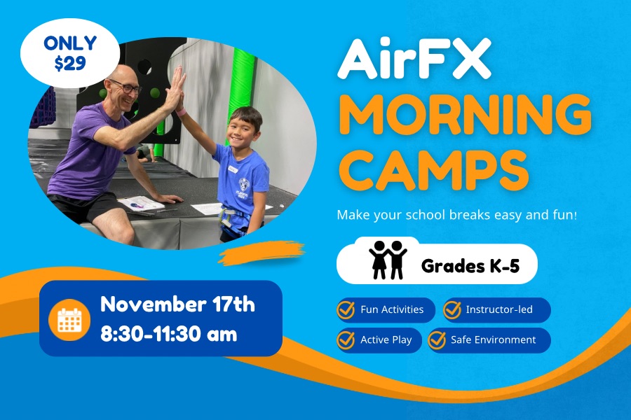 Morning Camps - hours Spirit Night - Echo Hill Elementary - Nov. 7th